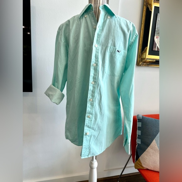Vineyard Vines Other - Vineyard Vines Slim Fit Tucker Shirt in Seafoam – men’s M